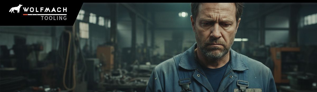 A frustrated workshop manager