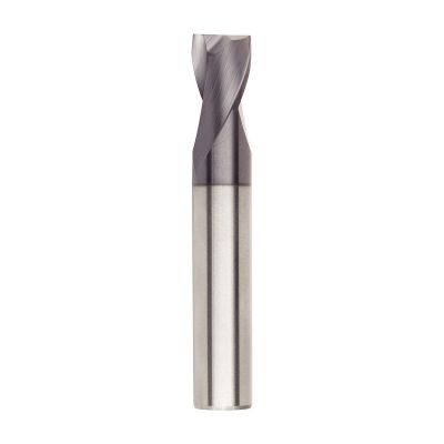 Solid Carbide 2 Flute Sharp Edge Endmill Long Shank - 8mm