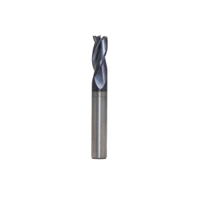 Solid Carbide 3 Flute Square Sharp Edge Endmill - 2mm