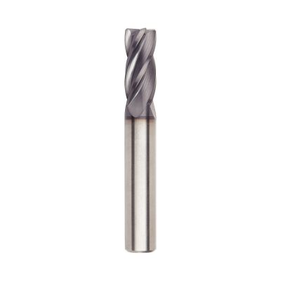 Solid Carbide 4 Flute Square Sharp Edge Endmill - 5mm Long