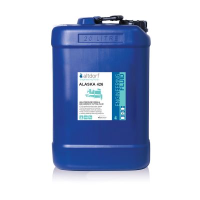 A synthetic solution machine metal work coolant only available at Wolfmach New Zealand NZ