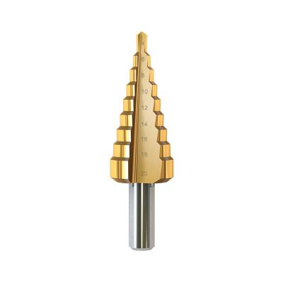 This step drill is a premium industrial grade, it drills & deburrs in one process.
