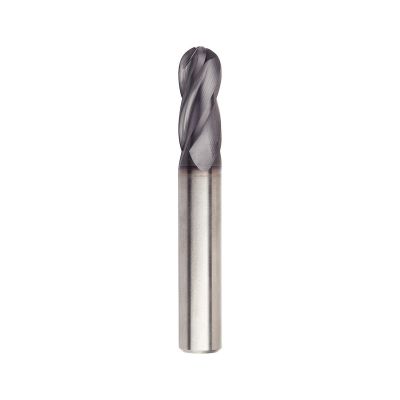 Solid Carbide 4 Flute Ball Nose Endmill - 10mm