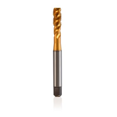 M10 x 1.5mm Spiral Flute - TiN