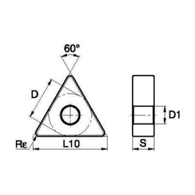 TNMA T Type Turning Insert 2204 - WK05CT