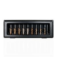 Annular cutters, also known as rotabroaches and mag drill cutters, are manufactured with 5% cobalt content.