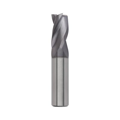 Solid Carbide 3 Flute Chamfer Corner Endmill - 12mm