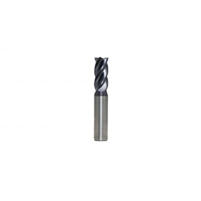 Solid Carbide 4 Flute Endmill Cylindrical R0.0 - 3mm